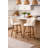 Garet Swivel - Rustic Natural Finish-89874049