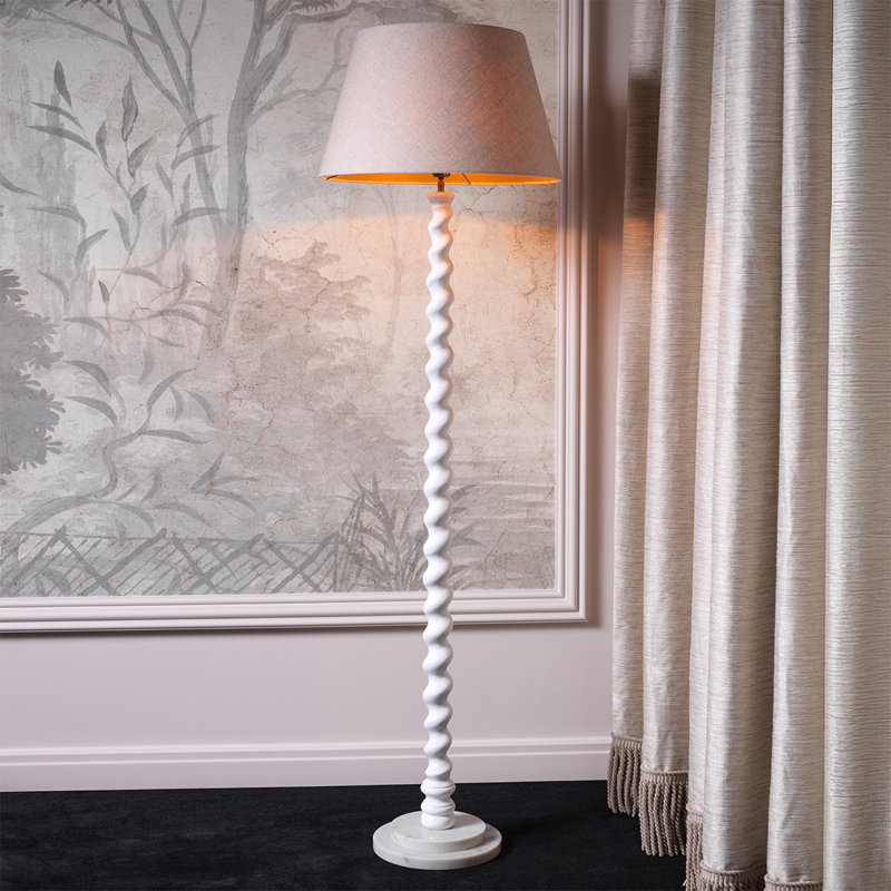 Massimo Floor Lamp, White