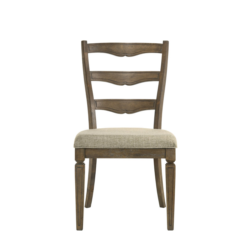 Chaises de salle à manger en bois avec sièges rembourrés Christofferse