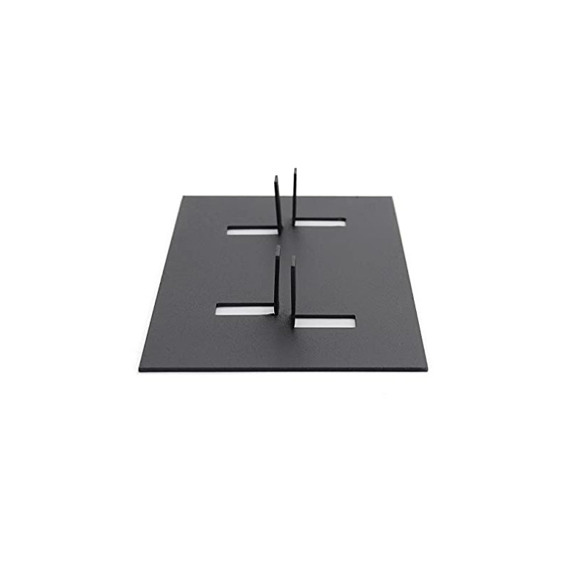 Assiette décorative en métal Adriyana