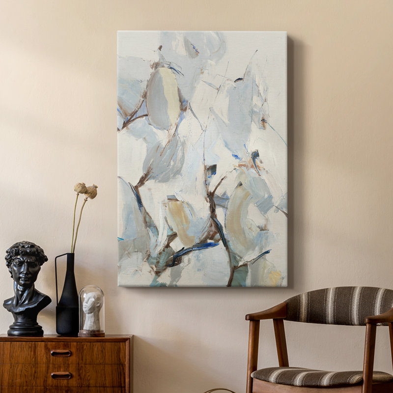 -Galerie encadrée vent et poirier, galerie Cavas sur mesure, H 12 po x l 8 po