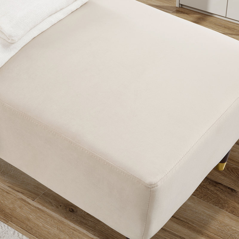 Flâneuse rembourrée, Beige
