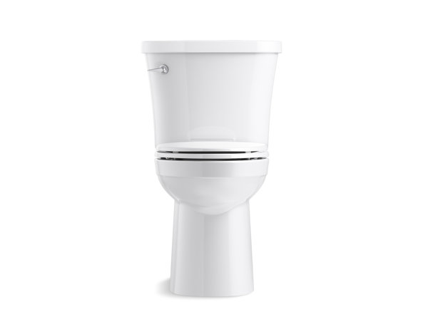 Kingston Comfort Height The Complete Solution Two-Piece Elongated Chair Height 1.28 Gpf Chair-Height Toilet