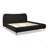 Roman Curved Headboard Upholstered Platform Bed-1261629683-1261629681