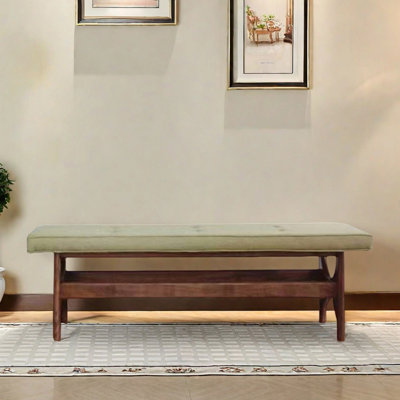 Banc de repos en bois massif