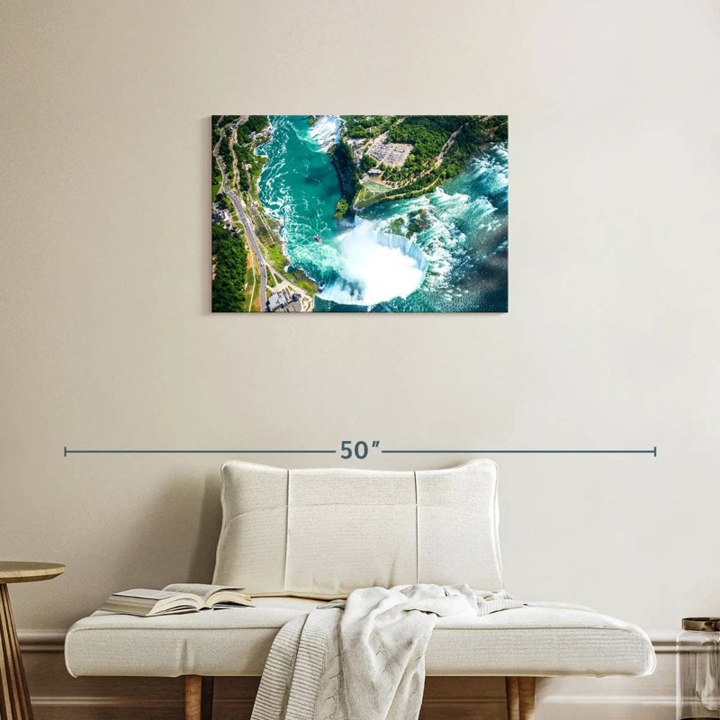Alvord Perfect Niagara Falls, H 20 po x l 30 po