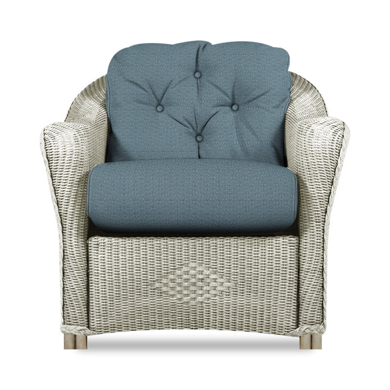 Reflections Outdoor Lounge Chair, Canvas Natural Sunbrella® Canvas, Linen