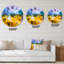 Horloge murale traditionnelle avec paysage moderne et rustique-59913220