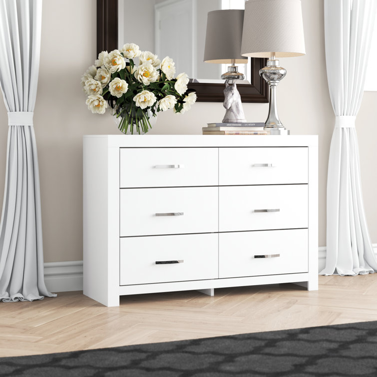 Aimaan 6 Drawer 45.4" W Dresser