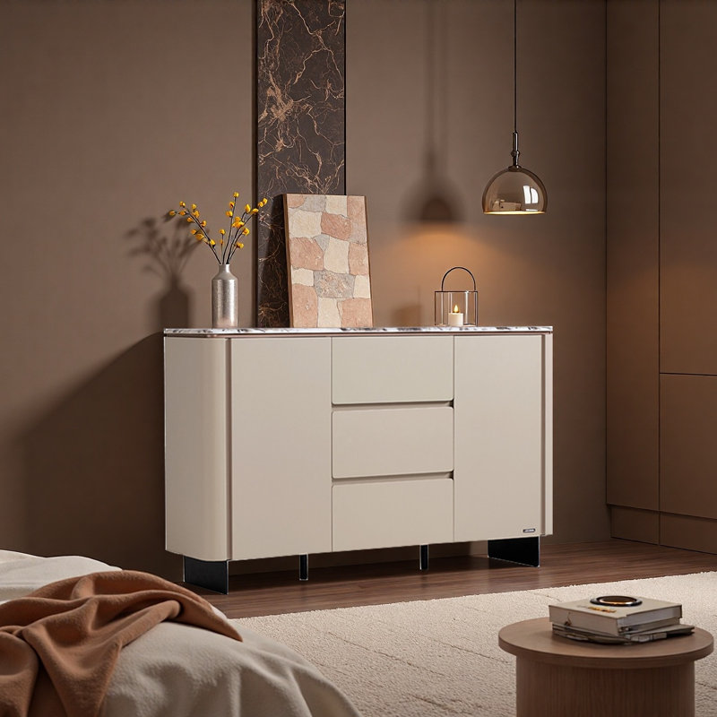 Armoire d'appoint Luxury Home, H 36,81 po x l 47,24 po x P 15,75 po