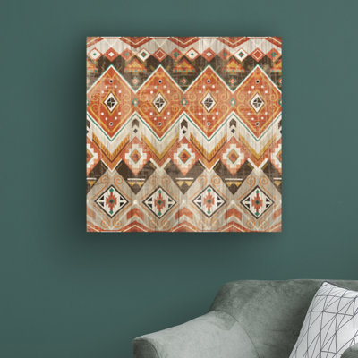 Impression sur toile tendue, "Natural histoire Lodge Southwest" par Wild Apple