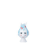 Bjorn Wiinblad Titania Candle Holder in Light Blue