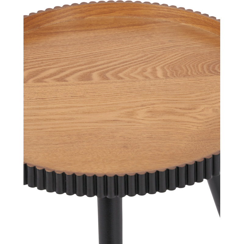 Wurtsboro Pine Wood Side Table
