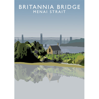 Britannia Bridge 2 by Richard O'Neil - Print