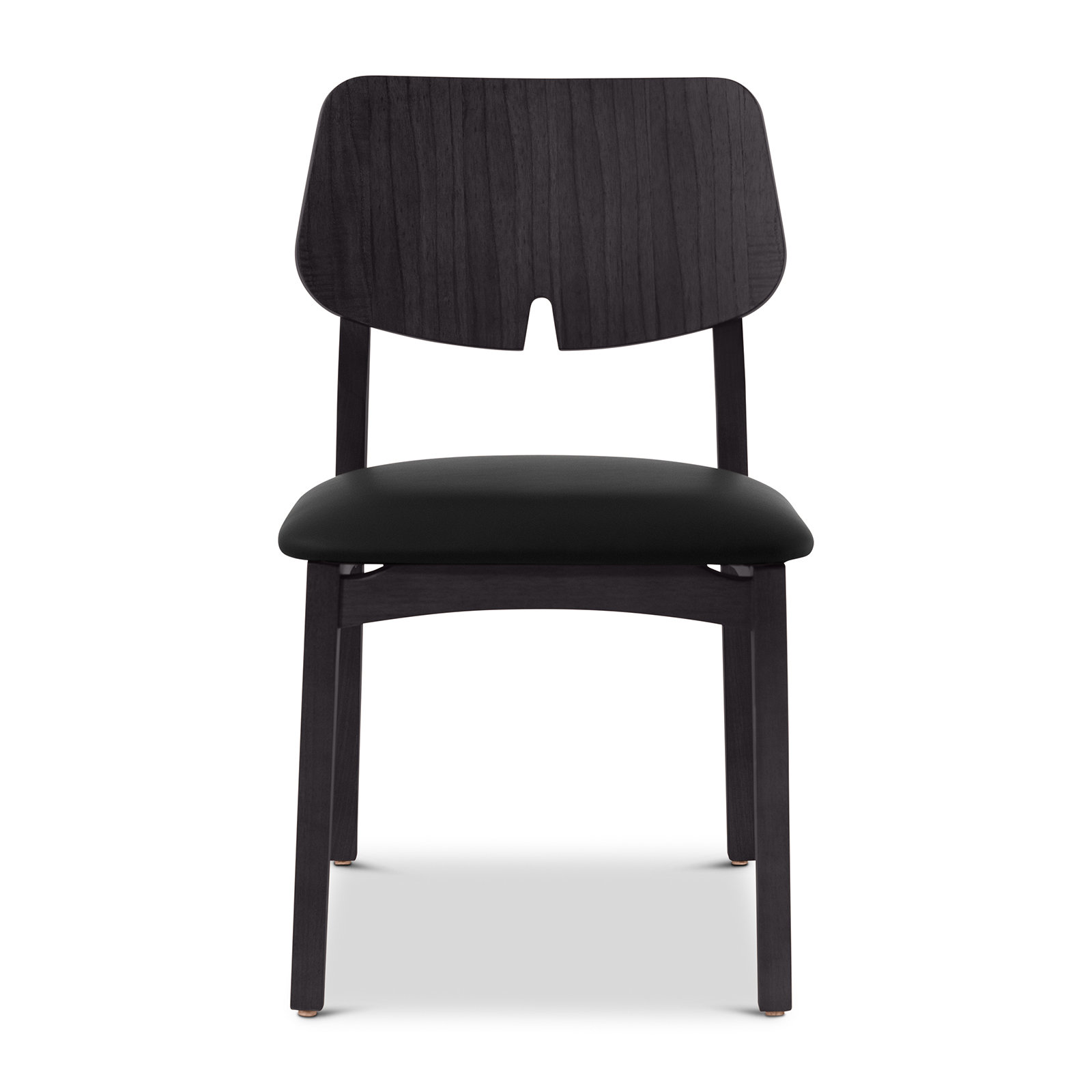 Dyron Side Chair, Black/Ebano