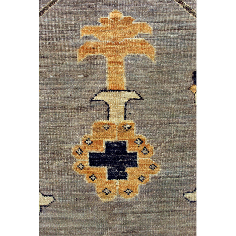 Tapis rectangulaire unique 9 pi 3 po x 11 pi 11 po Mazar