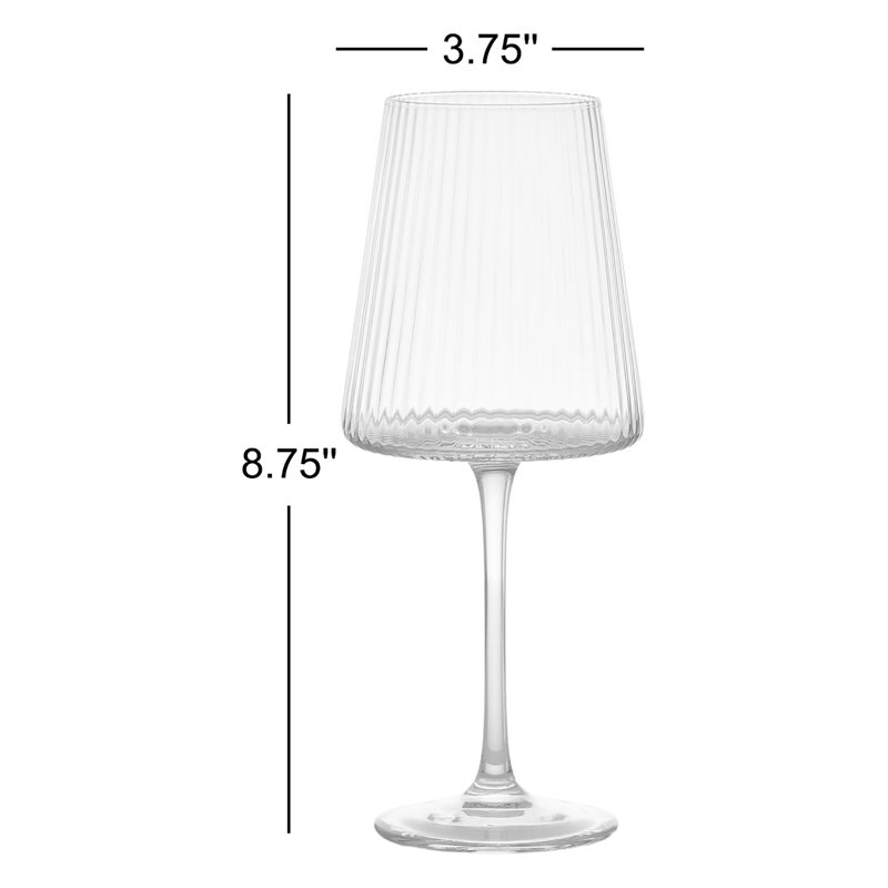 Empire 15,25 oz Ensemble de verres à vin, Clair