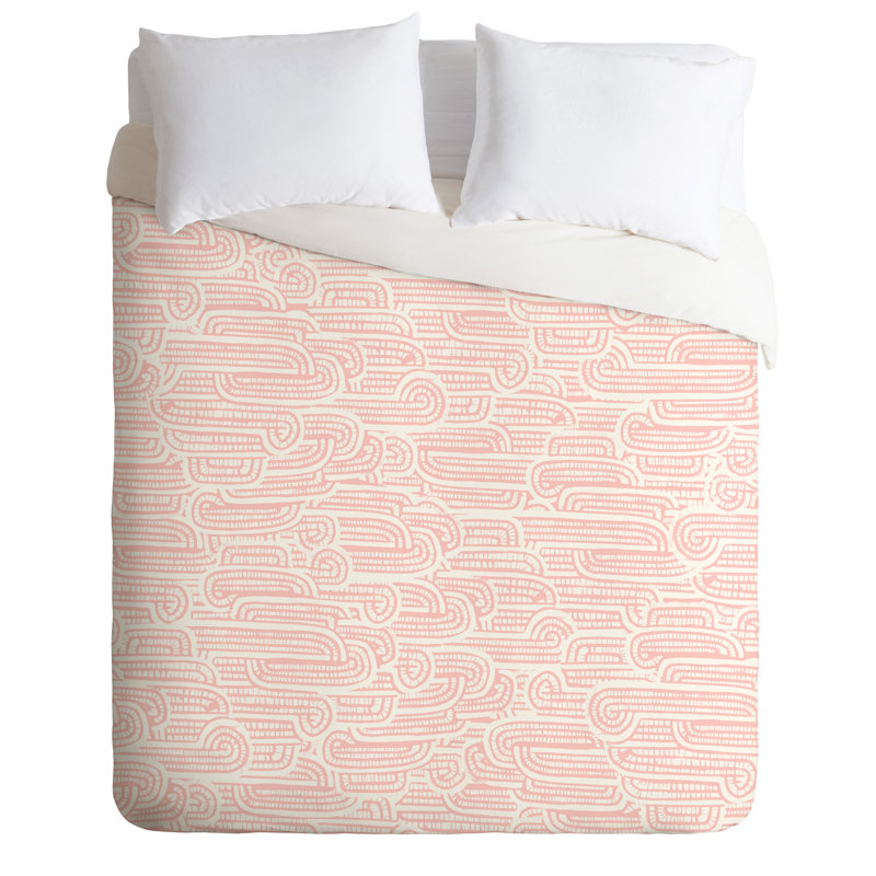 Modern & Contemporary Polyester Duvet Cover, King Duvet Cover + 2 King Shams