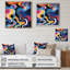 «Organic Colorful Delights I», reproduction d'art abstrait-259668432-259668435