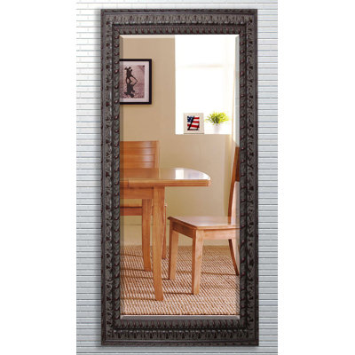 Miroir mural biseauté embellis