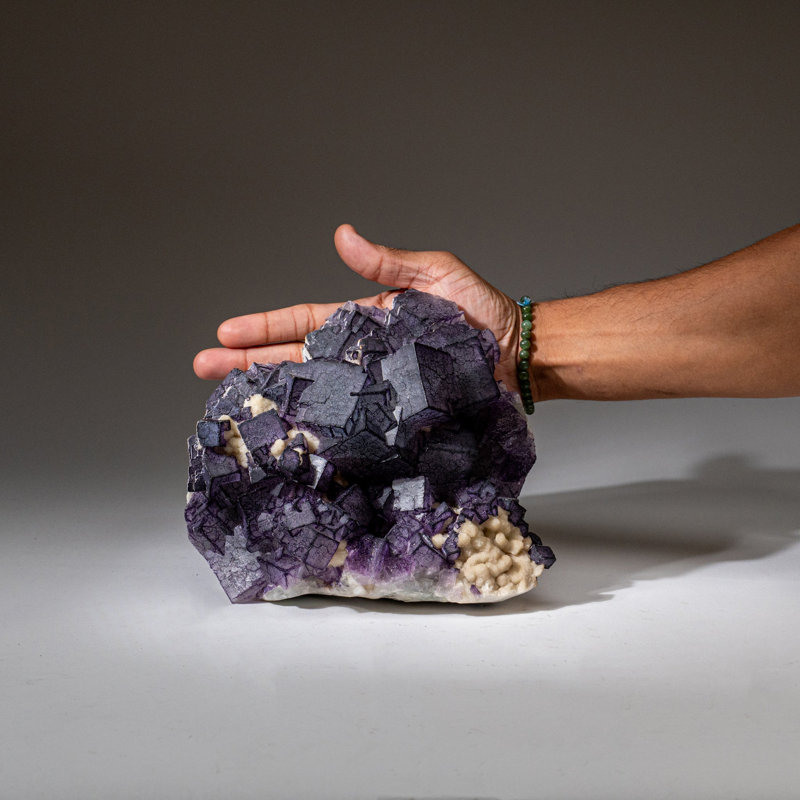 Purple Fluorite from Hunan Province, China