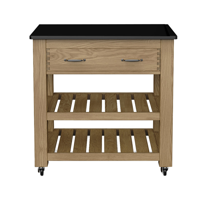 Dervin Granite Top Kitchen Island