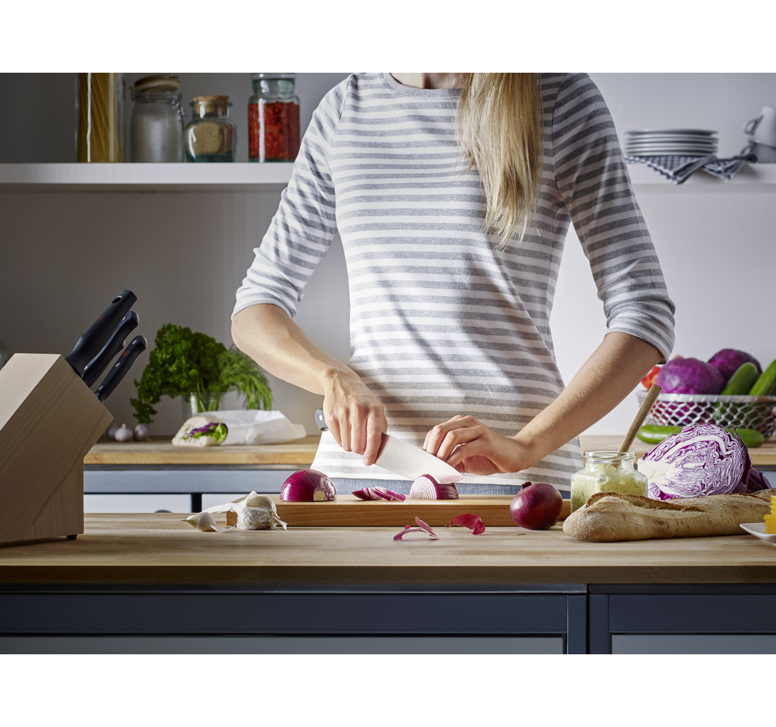 WÜSTHOF Gourmet 10-Piece Knife Block Set