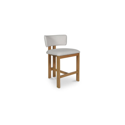 Tabouret de comptoir Morel crème