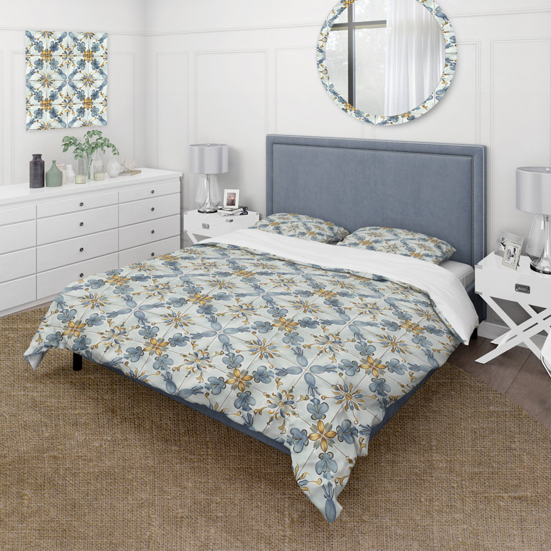 Ensemble de housse de couette Farmhouse, Housse de couette très grand + 2 taies décorativ
