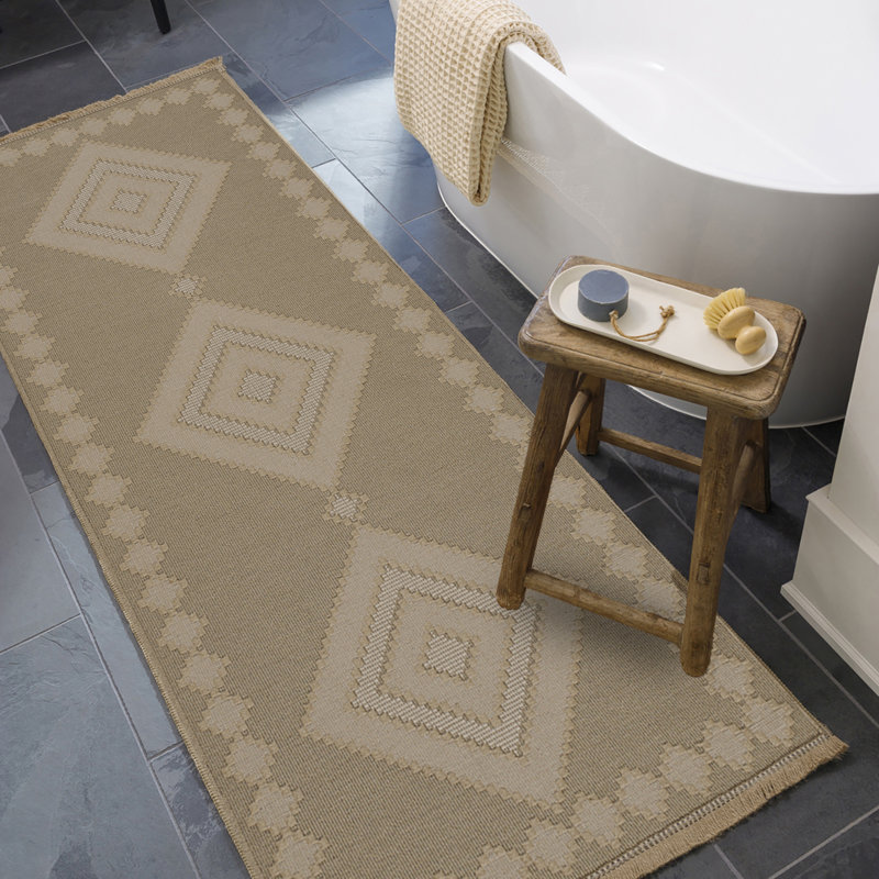 Jute Boho Runner Beige/Cream_MYS2304, Runner 79 x 220cm