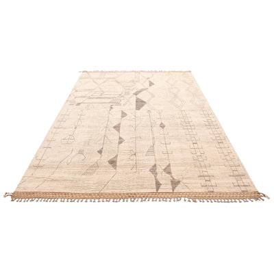 Tapis crème Pak Finest Marrakesh 9 pi 9 po x 14 pi 0 po
