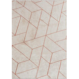 Geometric Triangle Area Rug