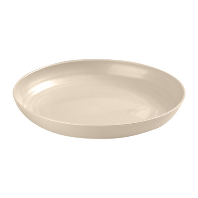 Backpack Household Vegetable Plates Large Antifall Round Snack Dining Table Bones Garbage Salad
