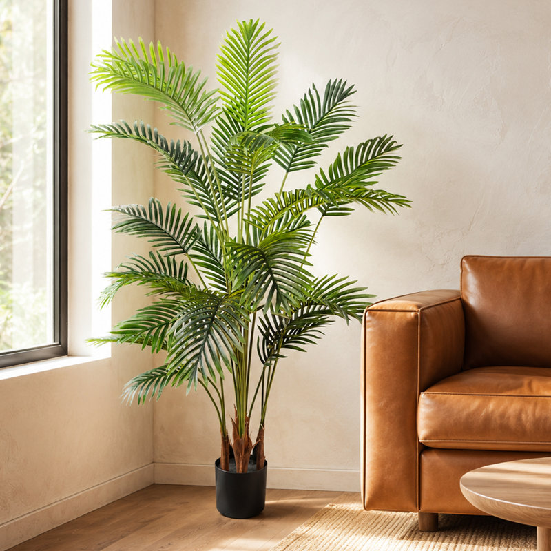 150cm Faux Palm Tree in Pot Liner