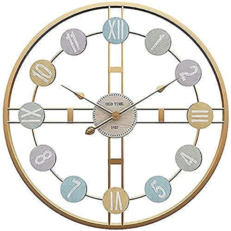 Mandar Wall Clock, Gold