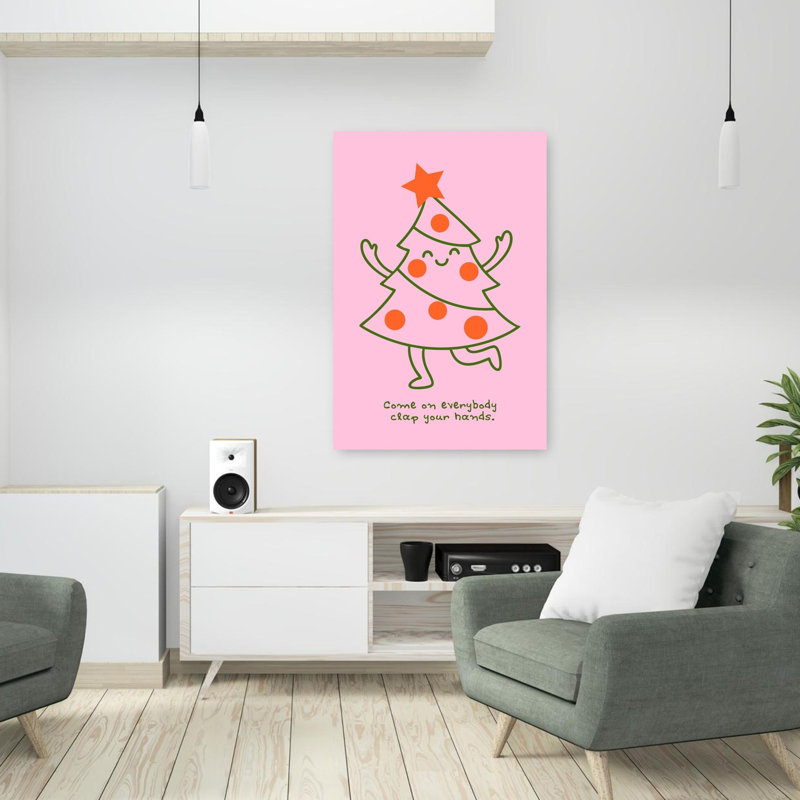 Art contemporain contemporain abstrait, H 36 po x l 24 po, Rose