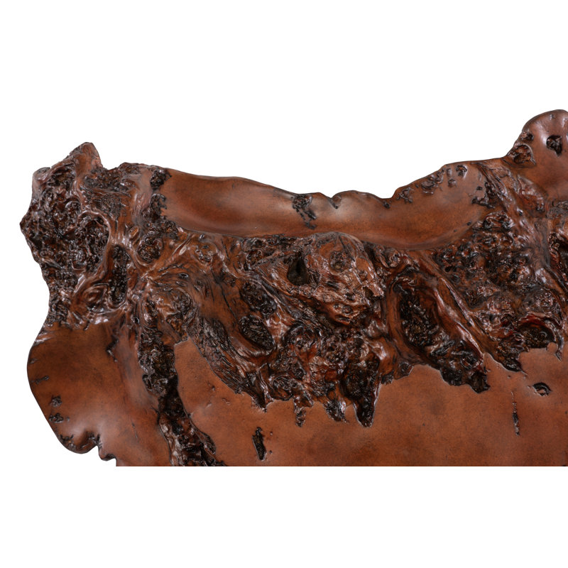 Burled Wall Art, Faux Rosewood