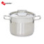 Marmite en acier inoxydable 18/10 avec couvercle YBM Home Hascevher