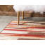 Tapis abstrait beige / brun / rouge Cotati-20250189
