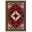 Tapis beige en coton et polyester Mattis-1660940526