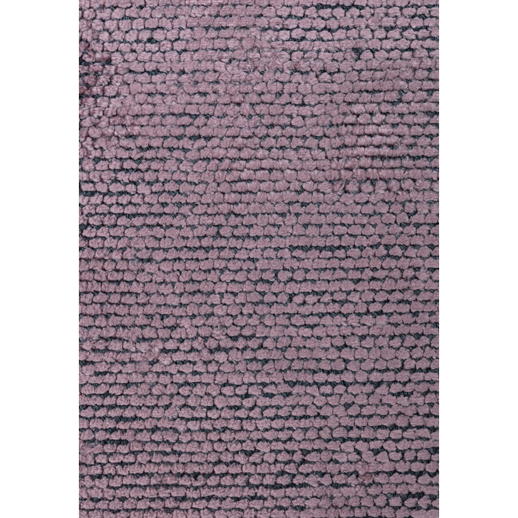 Hargun Plain No Pattern Machine Woven Damson Indoor / Outdoor Area Rug ...