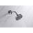 Ardua Collection Shower Trim Only: 4-Function 4" Round Shower Head, Single Handle Set & Rough-in Valve Included - Chrome Polished-92460975