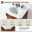 Ensemble de meuble-lavabo simple 21 po Lunette-1881704556-1881704557