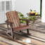 Ensemble de chaises Adirondack d'extérieur Ahona-1856402495