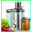 Centrifugeuse 500W - Grande goulotte 3 "pour fruits et légumes, facile à nettoyer, sans extracteur en acier inoxydable BPA-114769148
