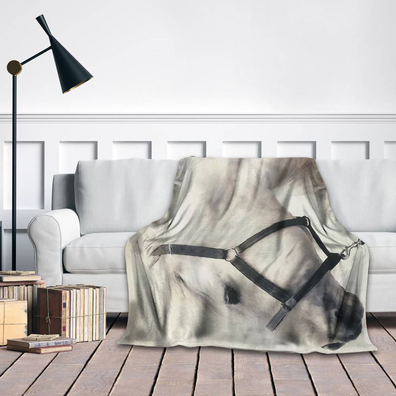 Hand Woven Blanket, White