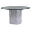 Signature Designs Trunk Segment Round Dining Table with Glass Top-24383360