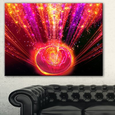 Shining Radical Blast with Magic Ball' Oil Painting Print on Canvas -  East Urban Home, EAAE7719 39318597