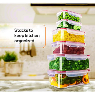 Prep & Savour Buz Baby 6 Container Food Storage Set