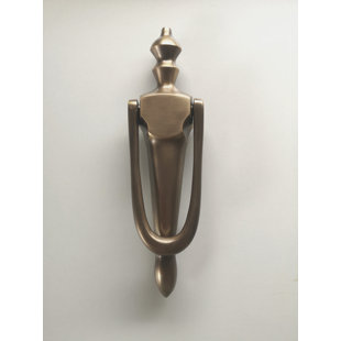 Solid Brass Slimline Door Knocker